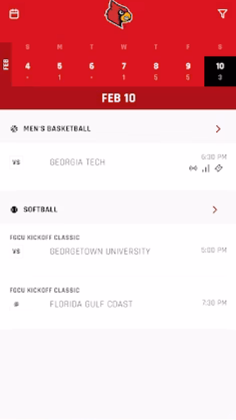 Louisville Cardinals Screenshot 2 - AppWisp.com Louisville Cardinals Screenshot 2 - AppWisp.com