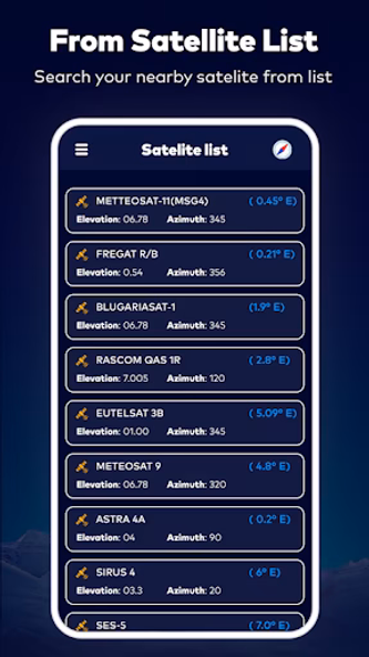 Satellite Finder Director: GPS Screenshot 3 - AppWisp.com Satellite Finder Director: GPS Screenshot 3 - AppWisp.com