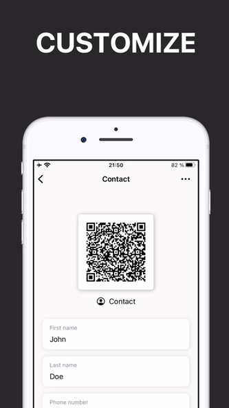 QR Code Generator & Maker app Screenshot 3 - AppWisp.com QR Code Generator & Maker app Screenshot 3 - AppWisp.com