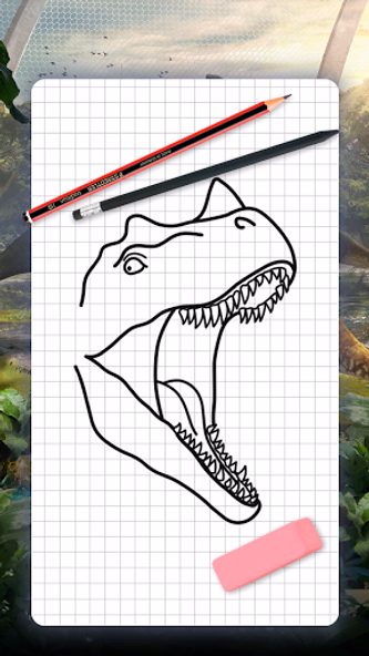 How to draw dinosaurs by steps Screenshot 1 - AppWisp.com How to draw dinosaurs by steps Screenshot 1 - AppWisp.com