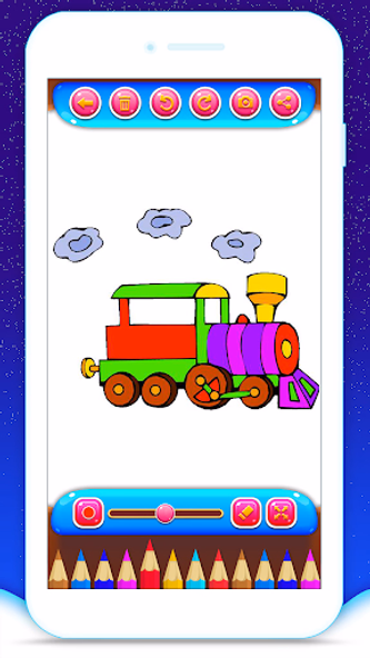 Train Coloring Book Game Screenshot 4 - AppWisp.com Train Coloring Book Game Screenshot 4 - AppWisp.com
