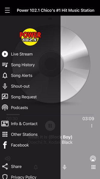 Power 102.1 Chico Screenshot 2 - AppWisp.com Power 102.1 Chico Screenshot 2 - AppWisp.com