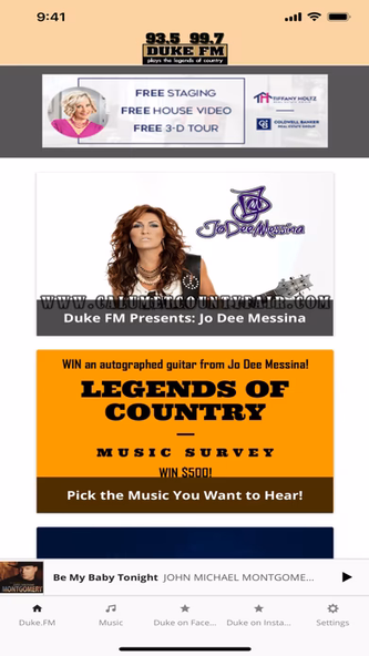 93.5 Duke FM Wisconsin Screenshot 2 - AppWisp.com 93.5 Duke FM Wisconsin Screenshot 2 - AppWisp.com