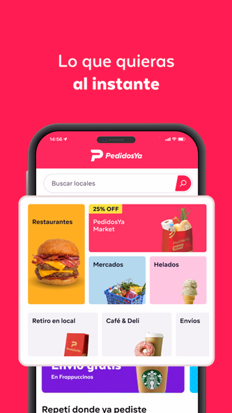 PedidosYa - Delivery App Screenshot 2 - AppWisp.com PedidosYa - Delivery App Screenshot 2 - AppWisp.com