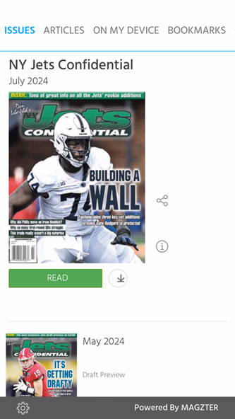 NY Jets Confidential Screenshot 1 - AppWisp.com NY Jets Confidential Screenshot 1 - AppWisp.com