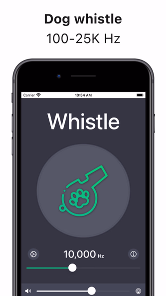 iTrainer Dog Whistle & Clicker Screenshot 1 - AppWisp.com iTrainer Dog Whistle & Clicker Screenshot 1 - AppWisp.com
