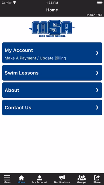 MSA Swim School Screenshot 2 - AppWisp.com MSA Swim School Screenshot 2 - AppWisp.com