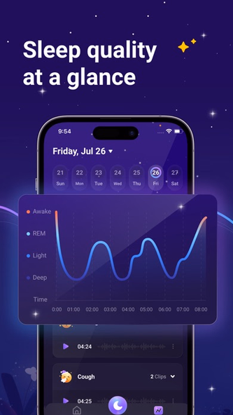 Sleep Well: Health Tracker Screenshot 4 - AppWisp.com Sleep Well: Health Tracker Screenshot 4 - AppWisp.com