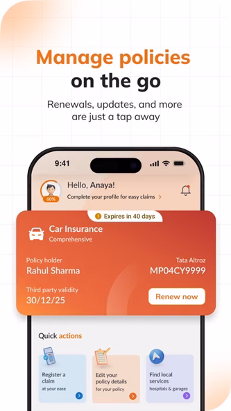 ILTakeCare Insurance App Screenshot 1 - AppWisp.com ILTakeCare Insurance App Screenshot 1 - AppWisp.com