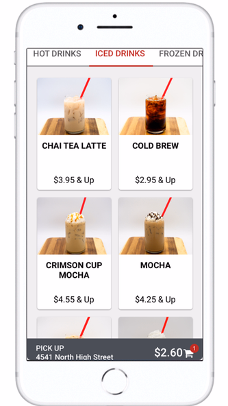 Crimson Cup Coffee Screenshot 3 - AppWisp.com Crimson Cup Coffee Screenshot 3 - AppWisp.com