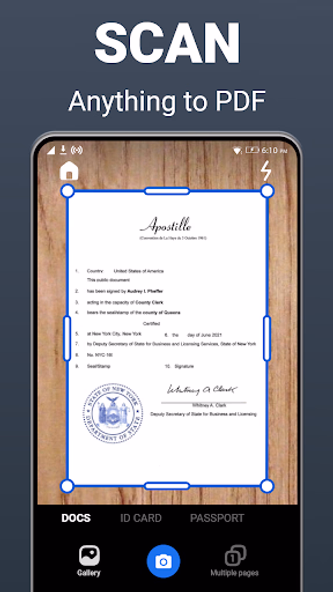 PDF Scanner - Scan Documents Screenshot 1 - AppWisp.com PDF Scanner - Scan Documents Screenshot 1 - AppWisp.com
