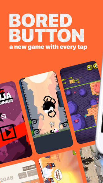 Bored Button - Games Screenshot 1 - AppWisp.com Bored Button - Games Screenshot 1 - AppWisp.com