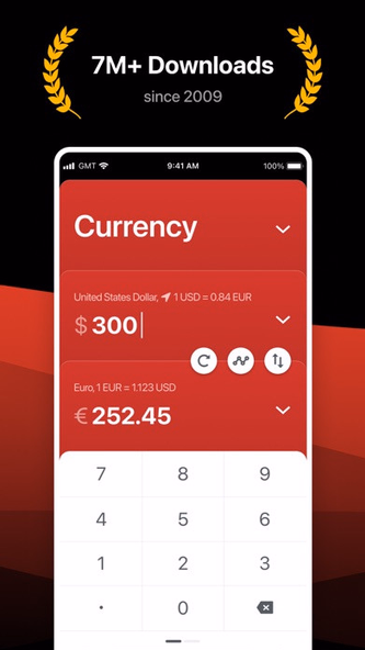 GlobeConvert Currency & Units Screenshot 1 - AppWisp.com GlobeConvert Currency & Units Screenshot 1 - AppWisp.com