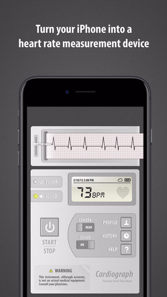 Cardiograph Classic Screenshot 1 - AppWisp.com Cardiograph Classic Screenshot 1 - AppWisp.com
