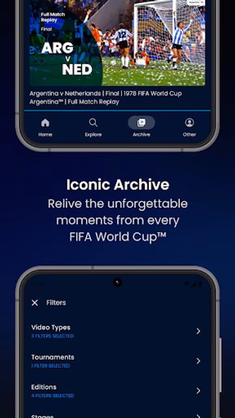 FIFA+ | Football entertainment Screenshot 4 - AppWisp.com FIFA+ | Football entertainment Screenshot 4 - AppWisp.com