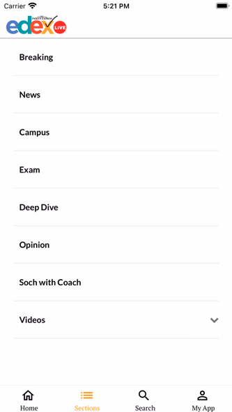 EdexLive - Campus & Education Screenshot 4 - AppWisp.com EdexLive - Campus & Education Screenshot 4 - AppWisp.com