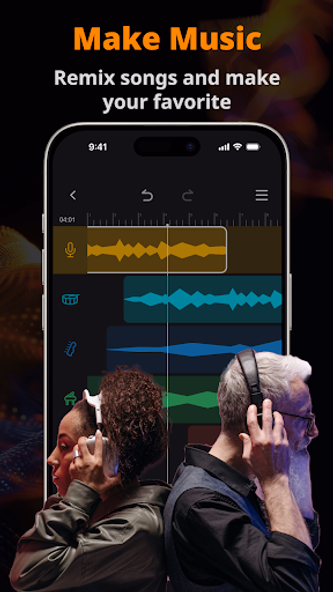 Music Maker & AI Vocal Remover Screenshot 2 - AppWisp.com Music Maker & AI Vocal Remover Screenshot 2 - AppWisp.com