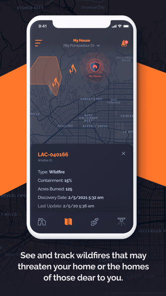 Frontline Wildfire Tracker Screenshot 3 - AppWisp.com Frontline Wildfire Tracker Screenshot 3 - AppWisp.com