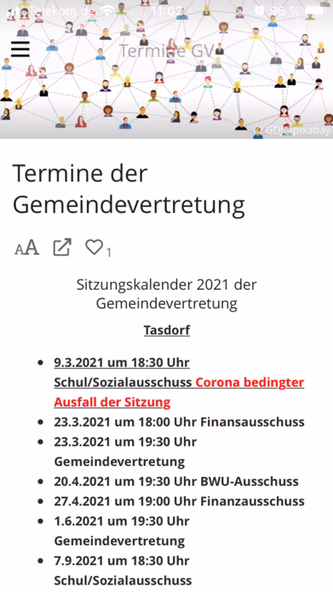 Bürgerverein Tasdorf Screenshot 3 - AppWisp.com Bürgerverein Tasdorf Screenshot 3 - AppWisp.com