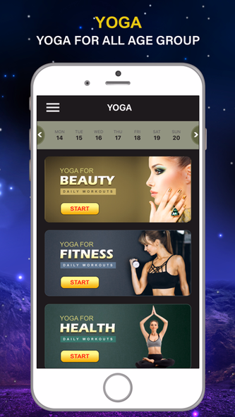 Yoga for Daily Fitness Workout Screenshot 2 - AppWisp.com Yoga for Daily Fitness Workout Screenshot 2 - AppWisp.com