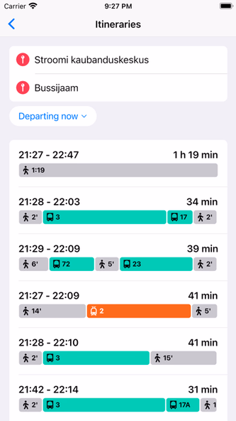 Vedu - Tallinn Transport Screenshot 2 - AppWisp.com Vedu - Tallinn Transport Screenshot 2 - AppWisp.com