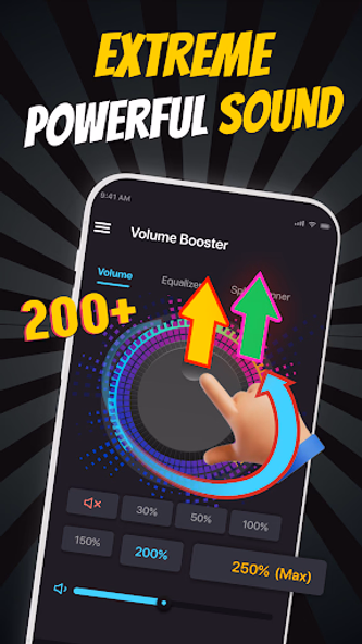 Volume Booster Speaker Booster Screenshot 2 - AppWisp.com Volume Booster Speaker Booster Screenshot 2 - AppWisp.com
