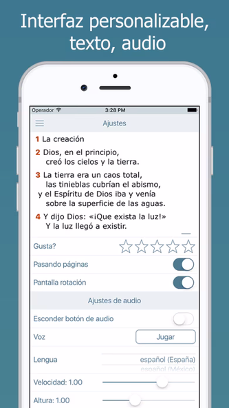 La Biblia NVI - Bible en Audio Screenshot 4 - AppWisp.com La Biblia NVI - Bible en Audio Screenshot 4 - AppWisp.com