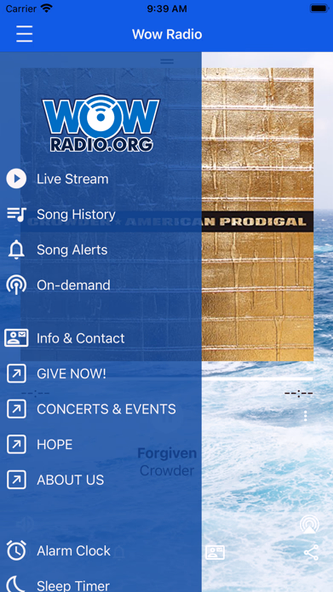 WOWRadio.org Screenshot 2 - AppWisp.com