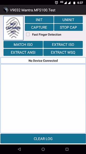 MFS100 Test Screenshot 1 - AppWisp.com MFS100 Test Screenshot 1 - AppWisp.com