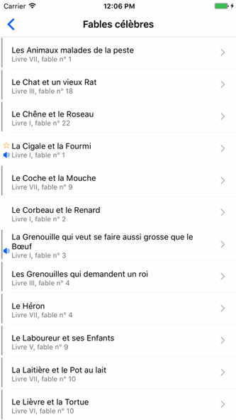 Fables, Jean de La Fontaine Screenshot 4 - AppWisp.com Fables, Jean de La Fontaine Screenshot 4 - AppWisp.com