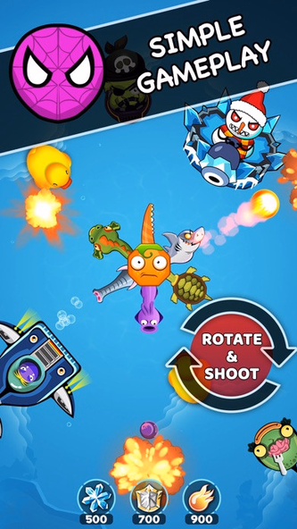 Idle Defense Octopus Evolution Screenshot 2 - AppWisp.com Idle Defense Octopus Evolution Screenshot 2 - AppWisp.com