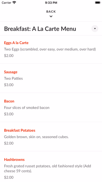 Farmer's Grandson Eatery Screenshot 3 - AppWisp.com Farmer's Grandson Eatery Screenshot 3 - AppWisp.com