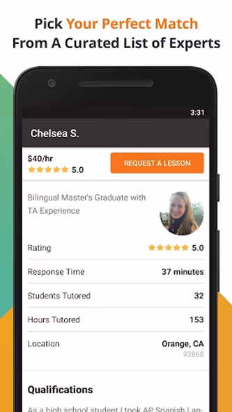 Wyzant - Find Expert Tutors Screenshot 2 - AppWisp.com Wyzant - Find Expert Tutors Screenshot 2 - AppWisp.com
