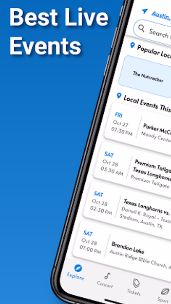 TicketSmarter - Events Tickets Screenshot 1 - AppWisp.com TicketSmarter - Events Tickets Screenshot 1 - AppWisp.com