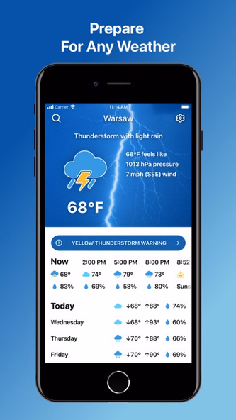 Weather and Climate Tracker Screenshot 1 - AppWisp.com Weather and Climate Tracker Screenshot 1 - AppWisp.com