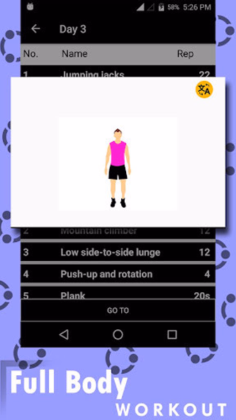 Full Body Workout - Home Worko Screenshot 2 - AppWisp.com Full Body Workout - Home Worko Screenshot 2 - AppWisp.com