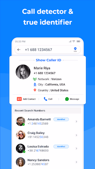 Show Caller ID & Spam Blocker Screenshot 1 - AppWisp.com Show Caller ID & Spam Blocker Screenshot 1 - AppWisp.com