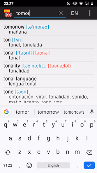 Spanish-English offline dict. Screenshot 2 - AppWisp.com Spanish-English offline dict. Screenshot 2 - AppWisp.com