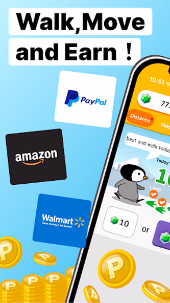 GeoSmile - Move to Earn Money Screenshot 1 - AppWisp.com GeoSmile - Move to Earn Money Screenshot 1 - AppWisp.com