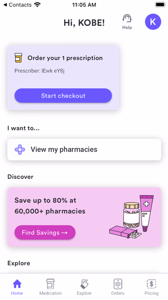 Nimble Rx Screenshot 1 - AppWisp.com Nimble Rx Screenshot 1 - AppWisp.com