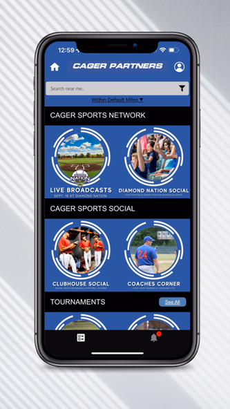 Cager Sports Screenshot 2 - AppWisp.com Cager Sports Screenshot 2 - AppWisp.com