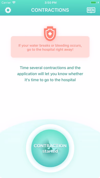 Contraction Timer & Counter 9m Screenshot 2 - AppWisp.com Contraction Timer & Counter 9m Screenshot 2 - AppWisp.com