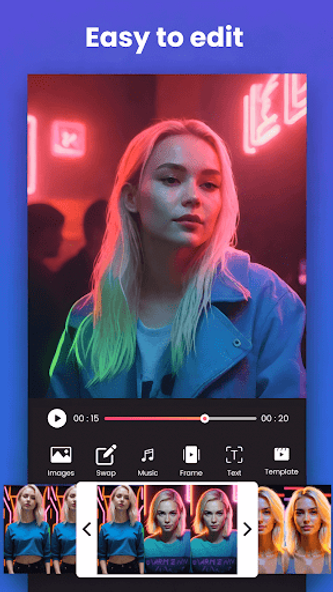 Photo Video Maker With Music Screenshot 1 - AppWisp.com Photo Video Maker With Music Screenshot 1 - AppWisp.com
