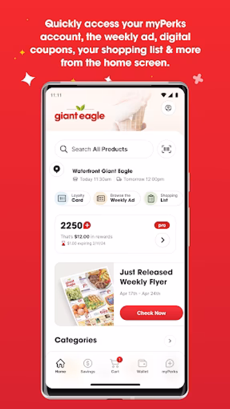 Giant Eagle Screenshot 1 - AppWisp.com Giant Eagle Screenshot 1 - AppWisp.com