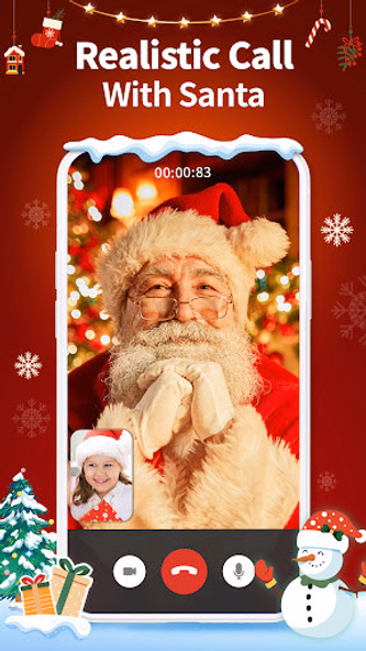Santa Prank Call: Fake video Screenshot 4 - AppWisp.com Santa Prank Call: Fake video Screenshot 4 - AppWisp.com