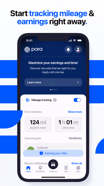 Para – Gig Drivers Earn More Screenshot 2 - AppWisp.com Para – Gig Drivers Earn More Screenshot 2 - AppWisp.com