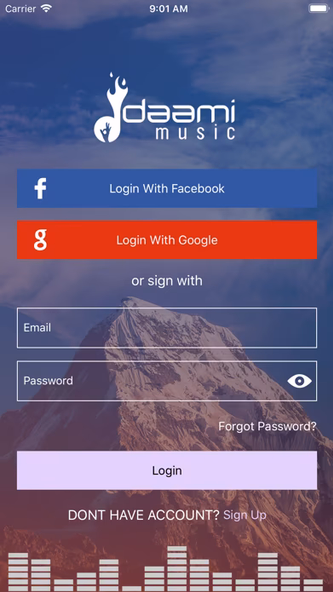 Daami Music Screenshot 1 - AppWisp.com Daami Music Screenshot 1 - AppWisp.com