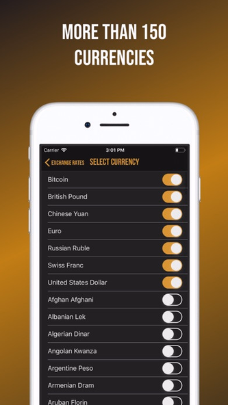 Exchange Rates Converter Screenshot 3 - AppWisp.com Exchange Rates Converter Screenshot 3 - AppWisp.com