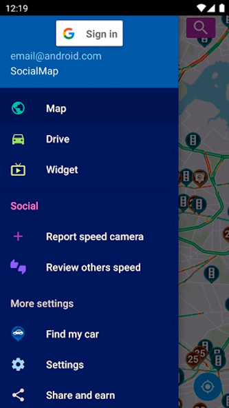 Speed Cameras Radar NAVIGATOR Screenshot 4 - AppWisp.com Speed Cameras Radar NAVIGATOR Screenshot 4 - AppWisp.com