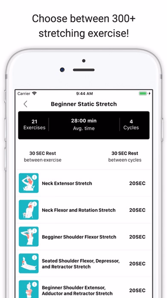 Stretching & Flexibility Plans Screenshot 2 - AppWisp.com